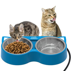 Alpcouts heated cat bowl outdoor water feature keeps pets hydrated in cold weather.