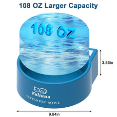 Alpcouts large 3.2L capacity ensures longer water availability for pets.