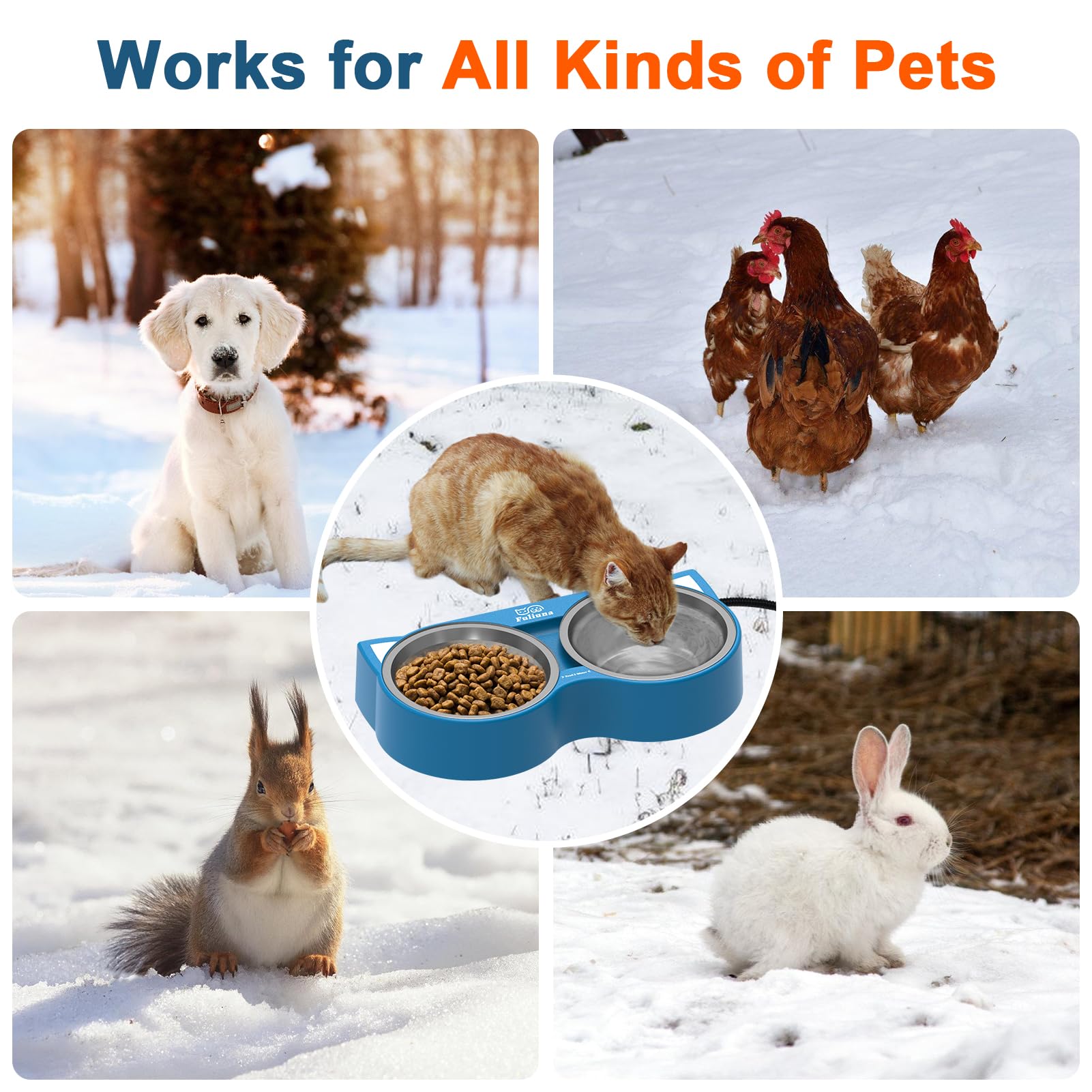Alpcouts weatherproof design keeps the heater working in rain and wind.