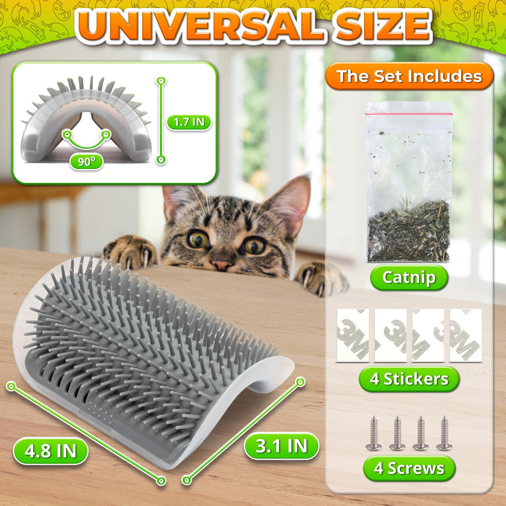 ALPENKOK catnip included image highlighting attractant for brushing