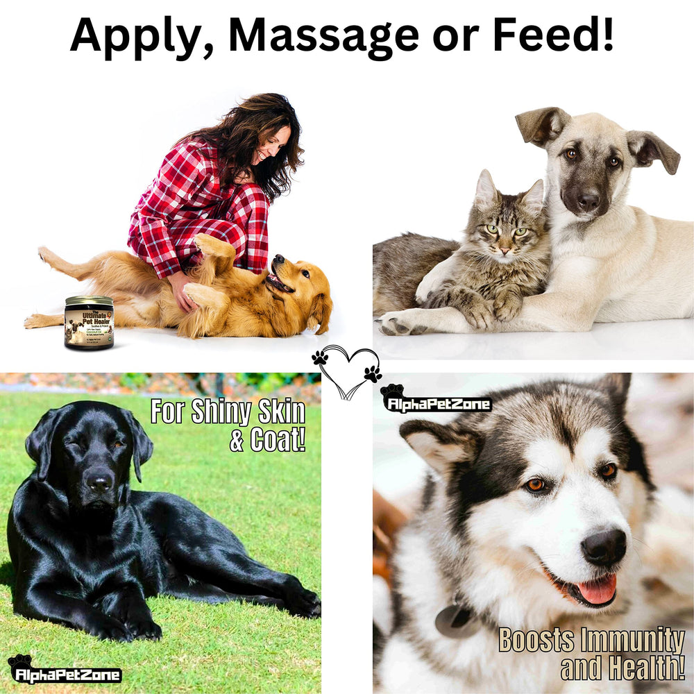 ALPHA PET ZONE Coconut Oil is safe to eat for dogs and cats.