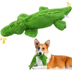 Alphatool Crocodile squeaky toy head close-up for interactive play and sensory fun