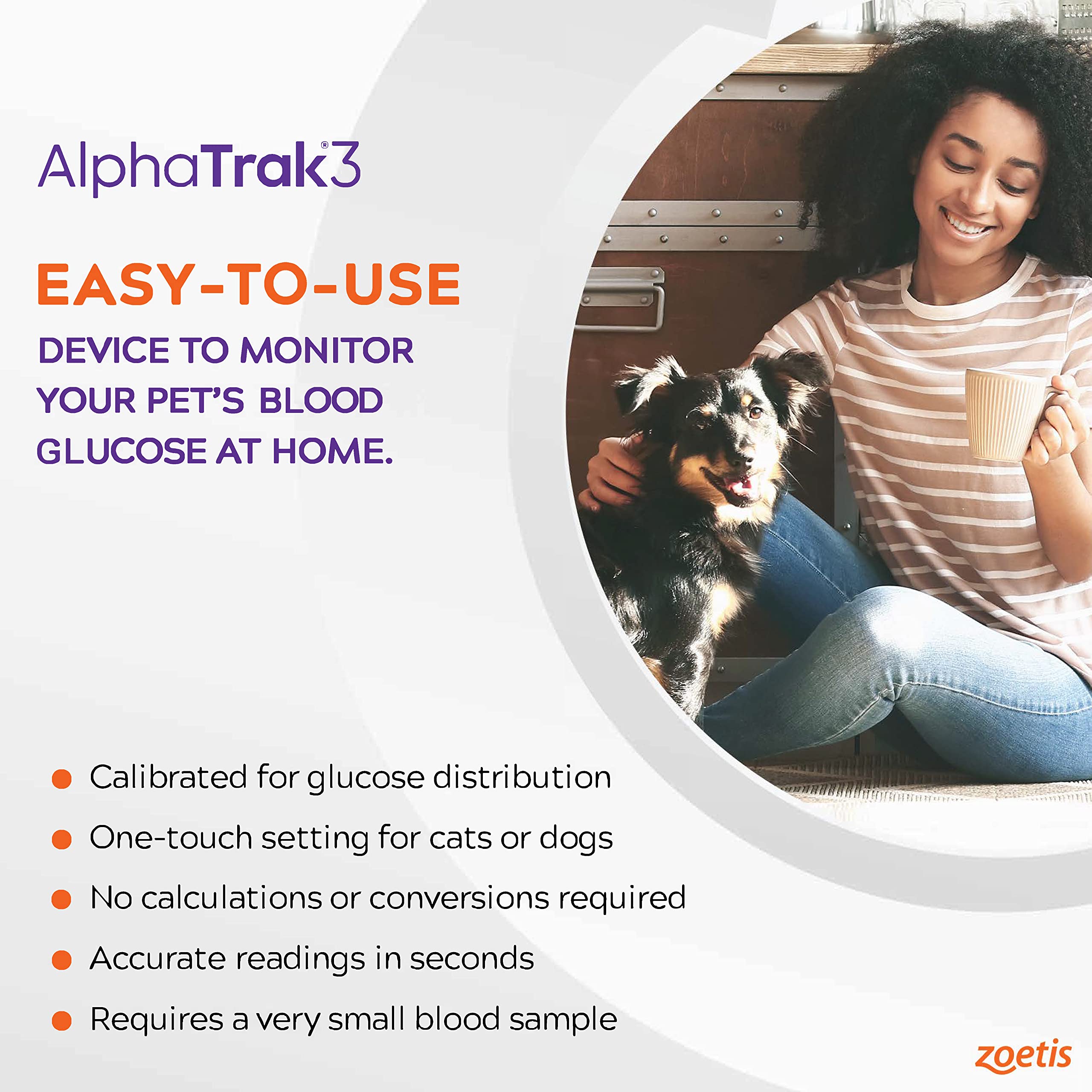 AlphaTrak 3 carrying case keeps kit organized on the go.