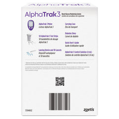AlphaTrak 3 lancing device ready for comfortable sample collection.