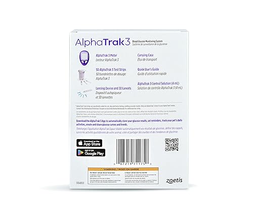 AlphaTrak 3 test strips for quick, accurate readings.
