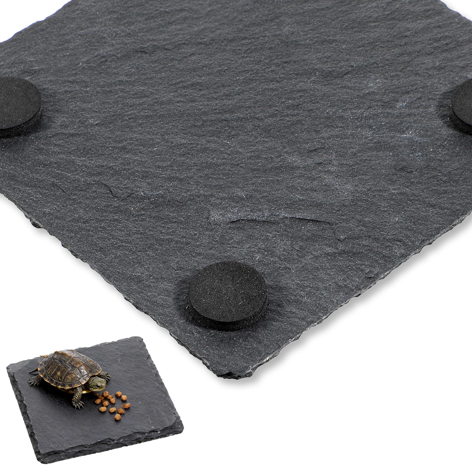 Alrhso basking stone supports natural crawling and gentle exercise for reptiles.