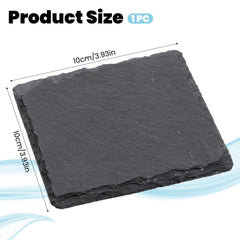 Alrhso natural-slate reptile basking rock offers durable, easy-clean lounging in terrariums.
