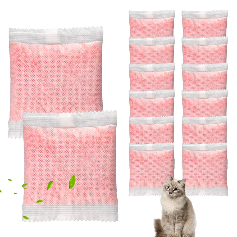 ALS AILISUO 14-pack odor-trap refills neutralize litter odors for a fresher home.