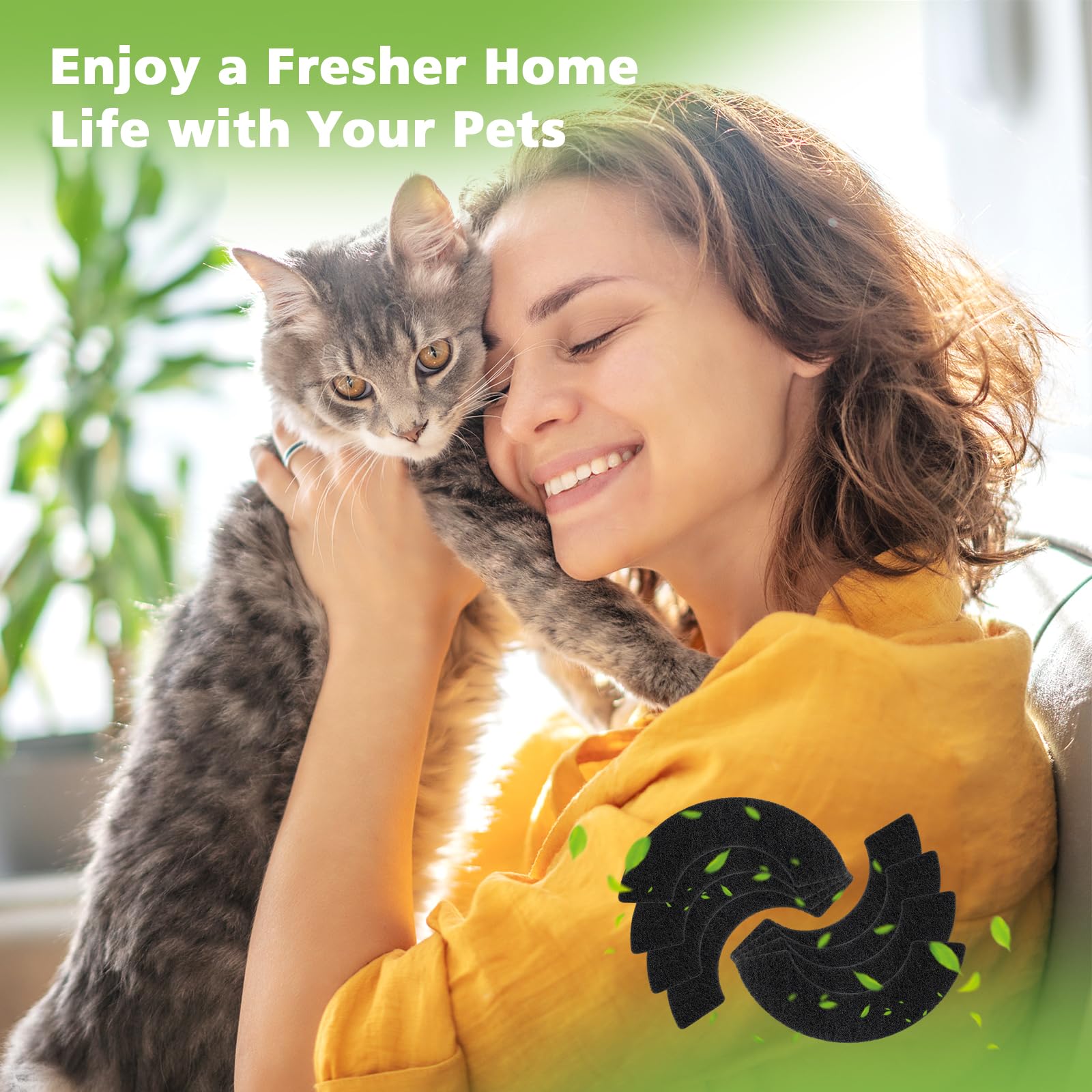 ALS AILISUO 8-pack provides long-lasting freshness for a cleaner home.