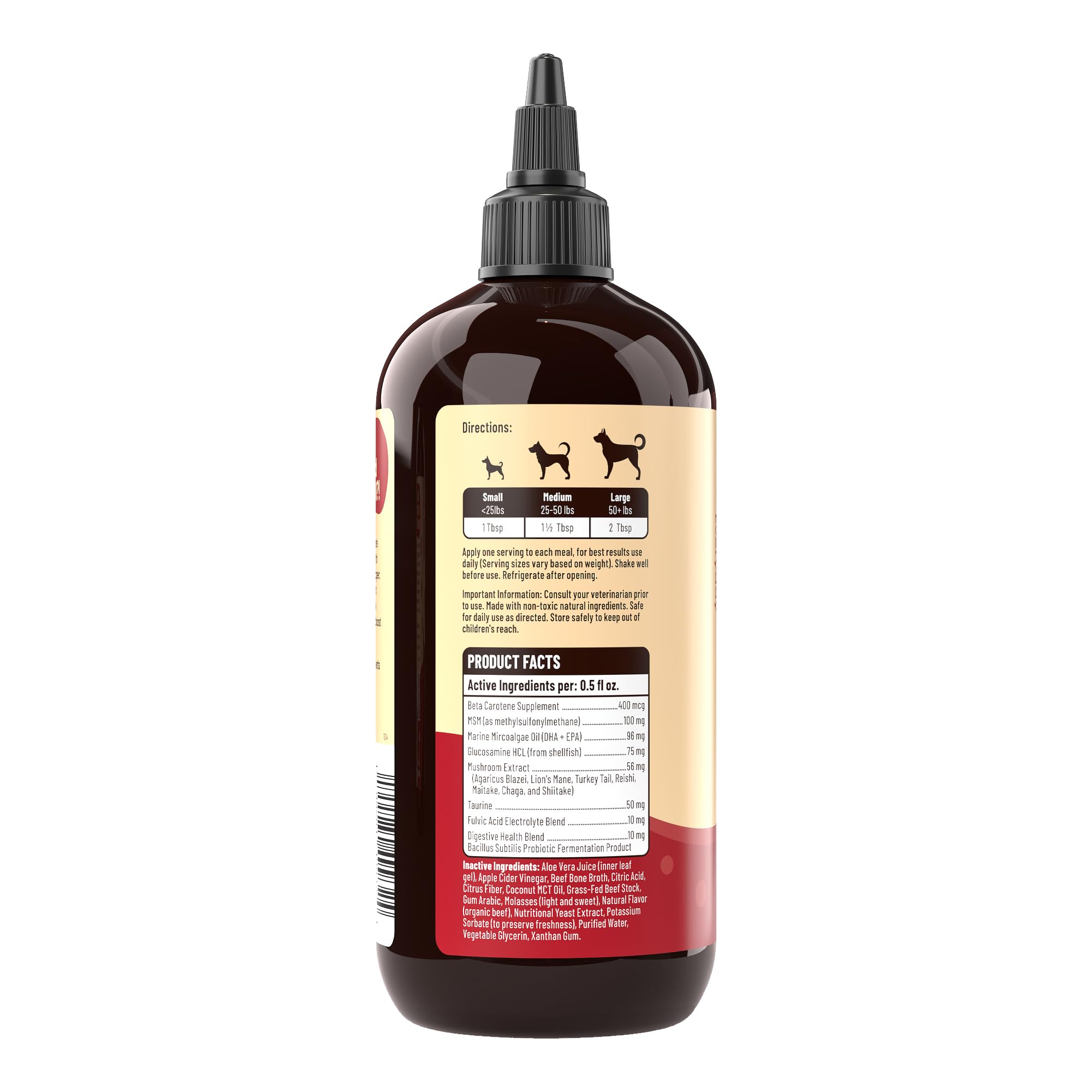 Altira Everyday Dog Gravy Beef spoonful — includes glucosamine and probiotics for joints and digestion