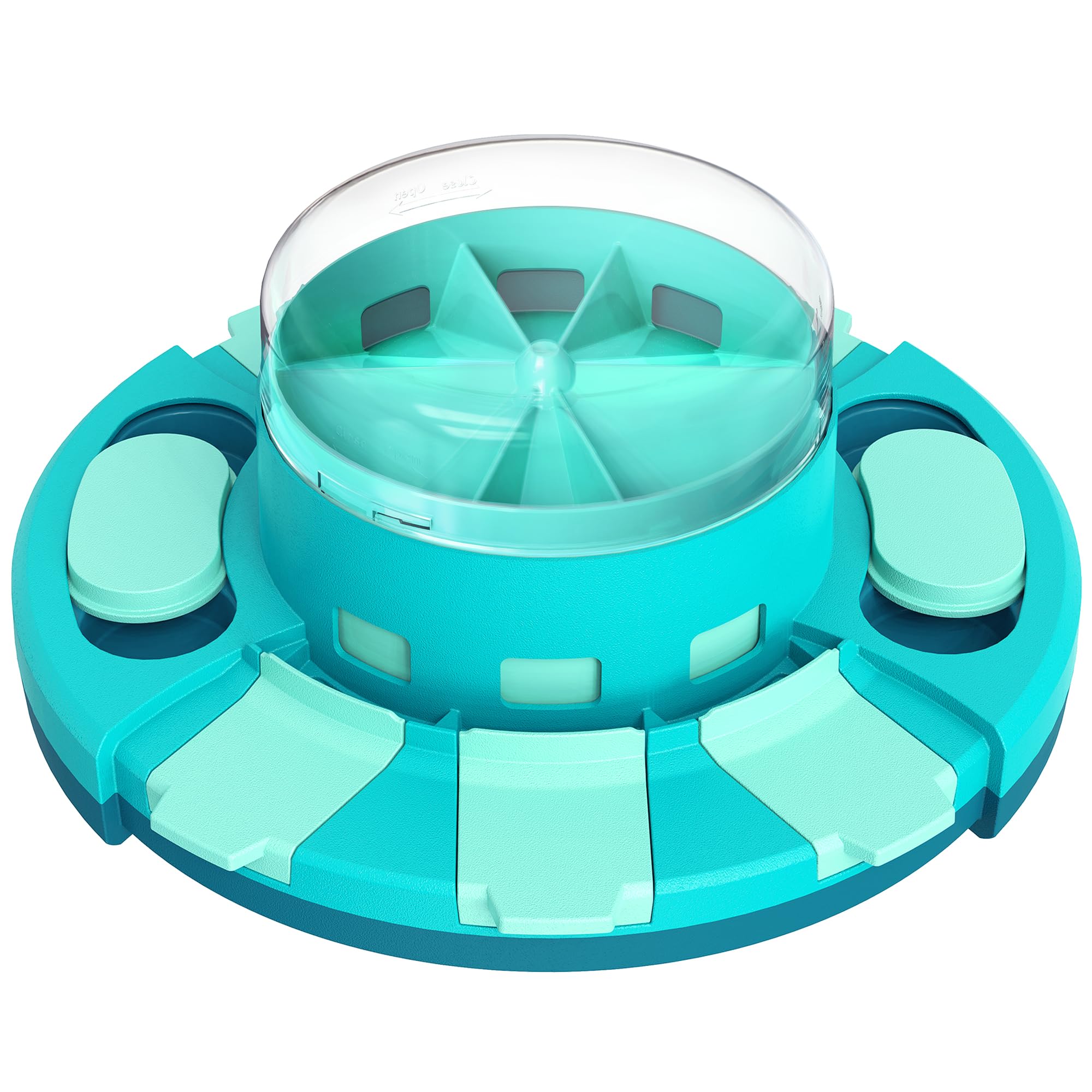 Aluckmao dog puzzle toy with levelled challenges for cognitive growth.