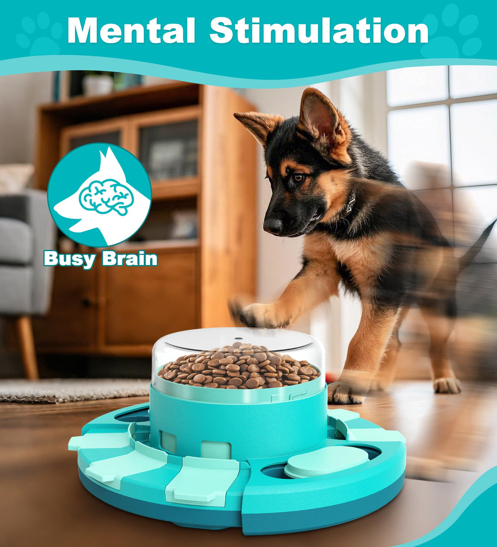 Aluckmao puzzle toy advanced challenge showing tougher puzzle for smart dogs.
