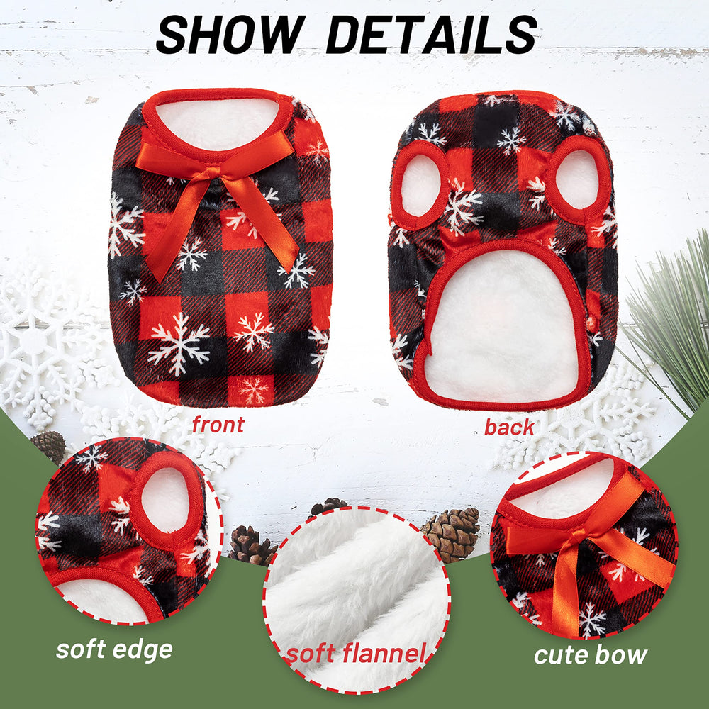 ALUZAEMO Guinea Pig Clothes size guide with neck, chest, and back measurements