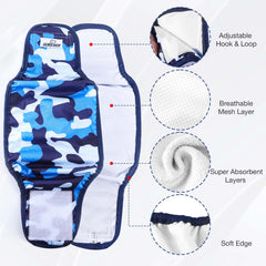 ALWZ-RDY belly band washable dog diapers indicate reusable design for savings