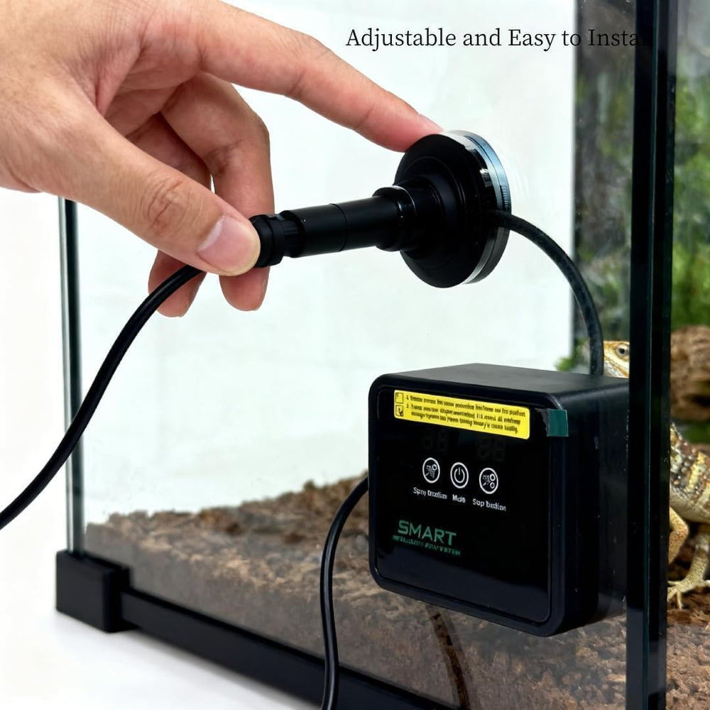 AlxamolTools Reptile Mister System supports reptile, amphibian, and plant habitats.