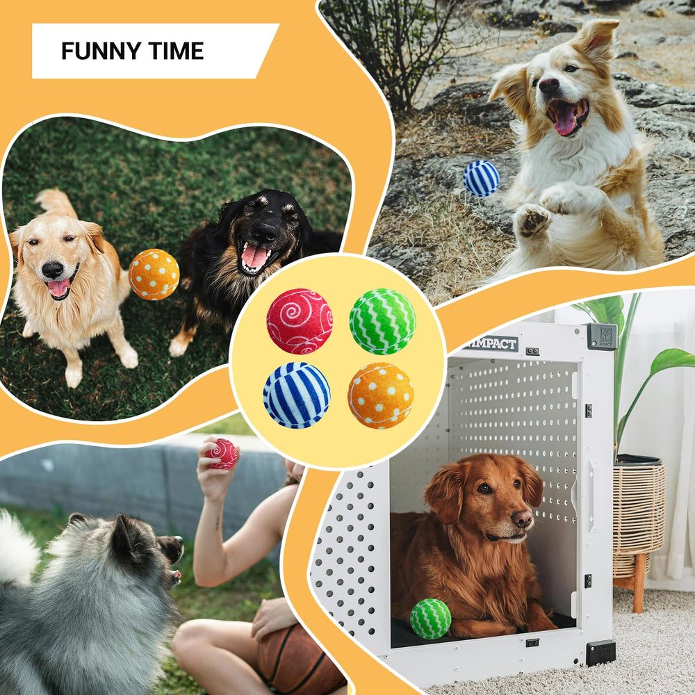 AMA SPORT squeaky ball toy with hollow core designed for engaging fetch sessions