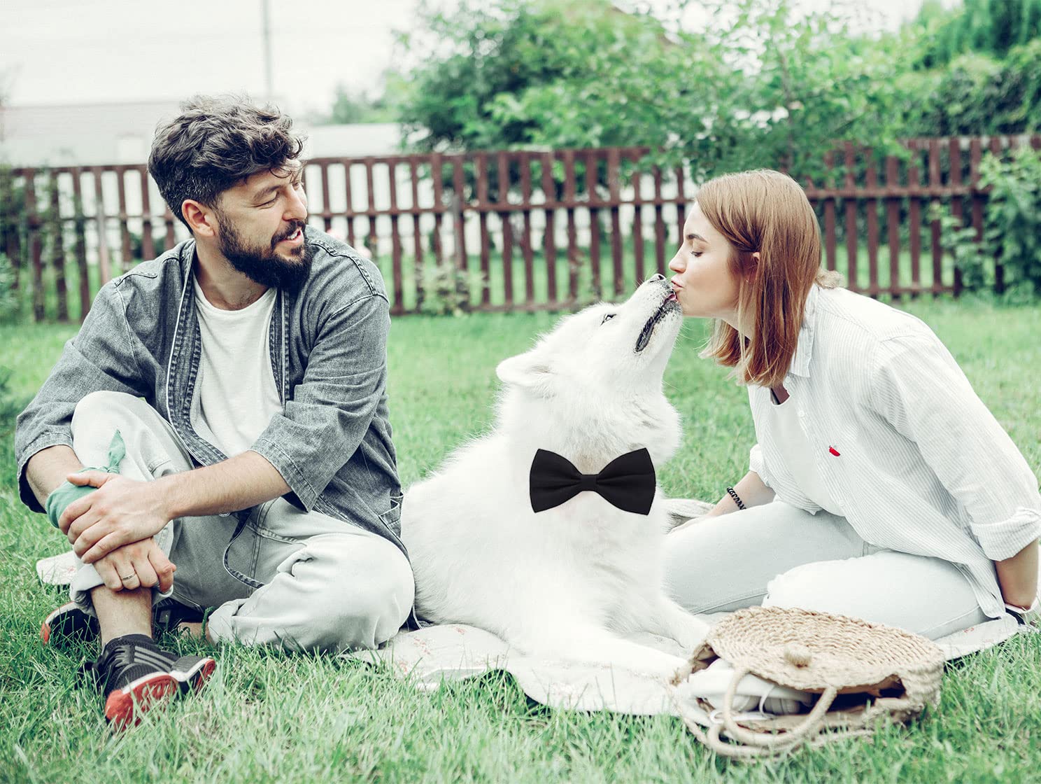 Amajiji holiday party look adds charm to pet photos and gatherings