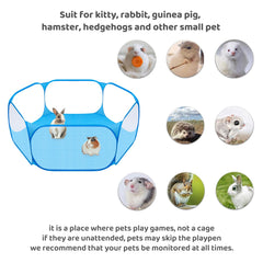 Amakunft playpen transparent breathable mesh for visibility and ventilation