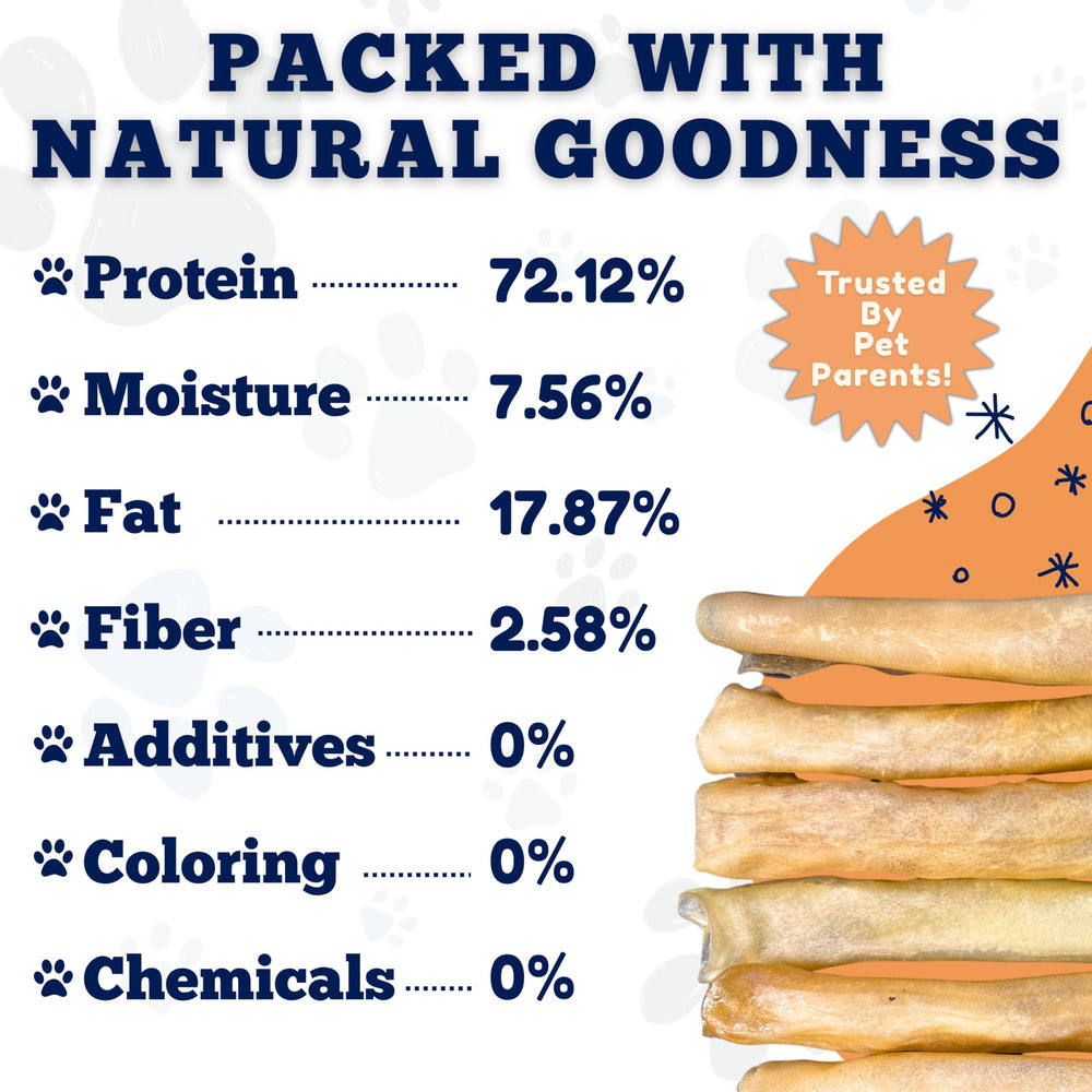Amazing Dog Treats collagen stick full bag shows 50-count packaging convenience