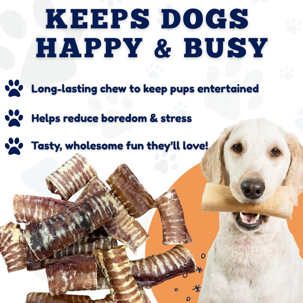 Amazing Dog Treats glucosamine and chondroitin in trachea chew.