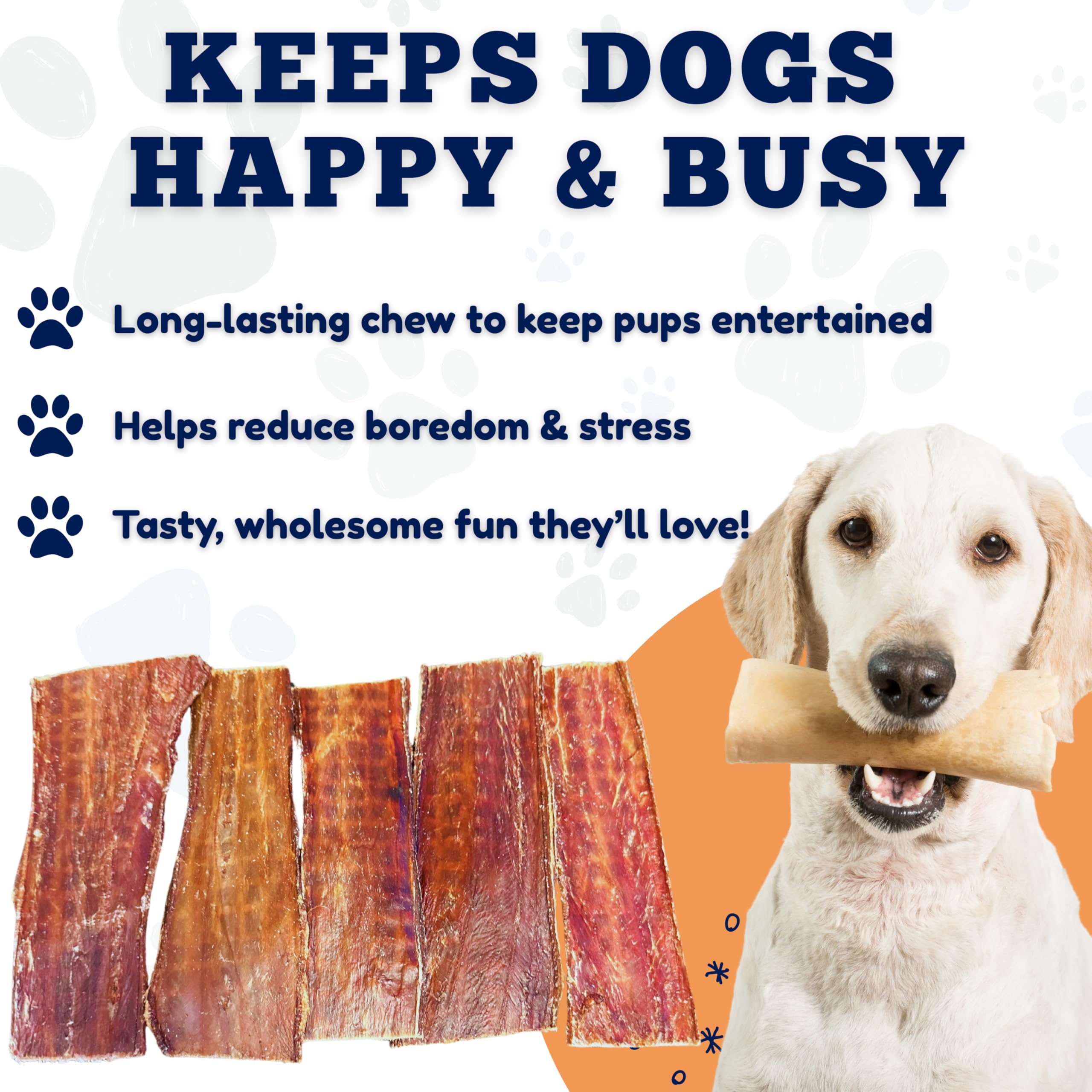 Amazing Dog Treats high-protein chew supports active dogs during play
