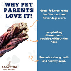 Amazing Dog Treats packaging and label, high-protein snack for rewarding good behavior