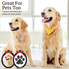 AmazingSpark dog and cat keepsake frame holds two pets' memories