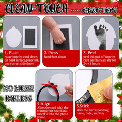 AmazingSpark paw print on card shows durable keepsake presentation