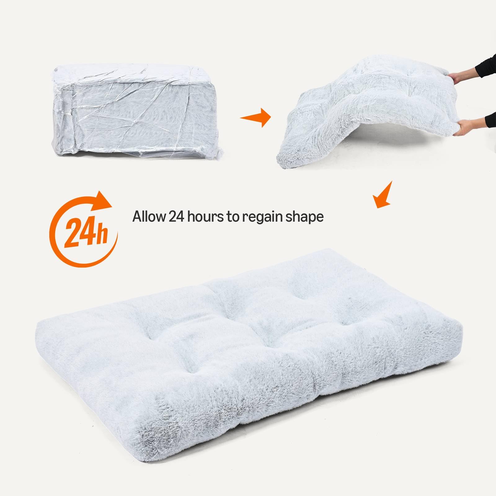Amazon Basics bed is washable for easy cleaning after adventures.