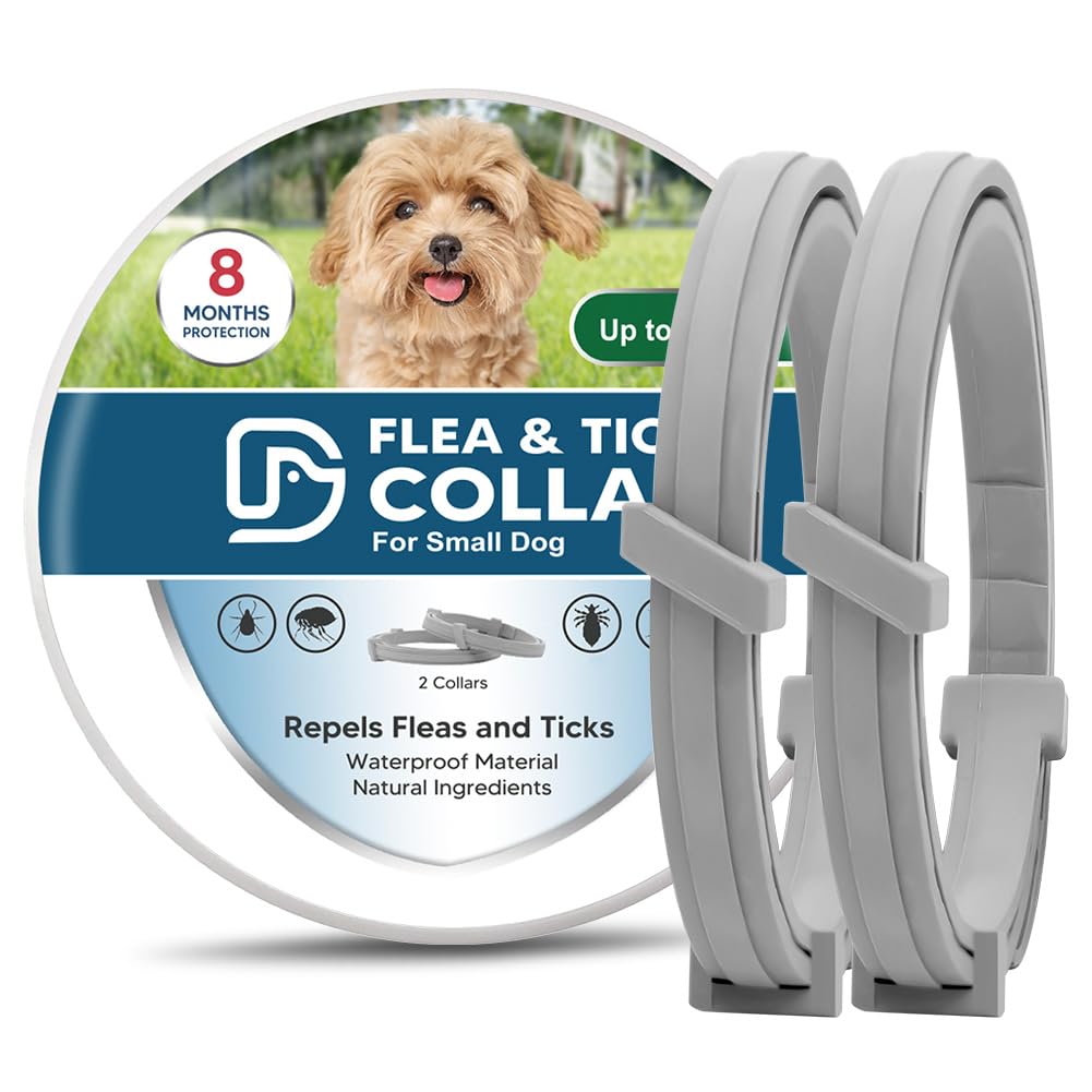 AMDEIUR flea-tick collar packaging shows a two-pack for ongoing protection.