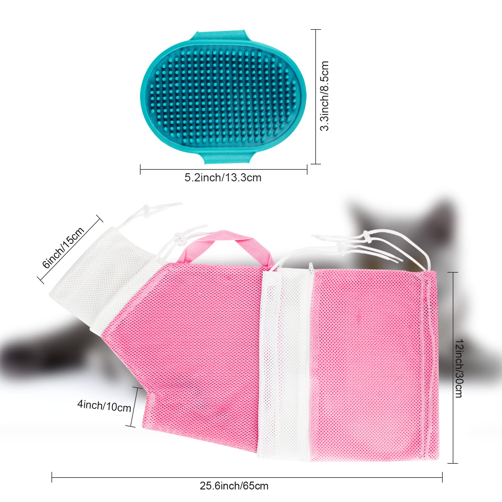 Ameami cat grooming washing bag all-in-one grooming kit for cats and dogs