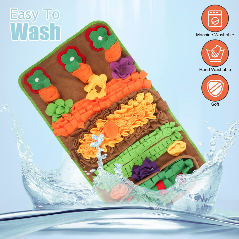 Ameami Snuffle Mat large-dog-32x20-multi-pet-use indicates suitability for multi-pet homes.