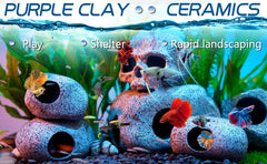Ameliade aquarium cave spawning-space offers safe space for breeding and observation.