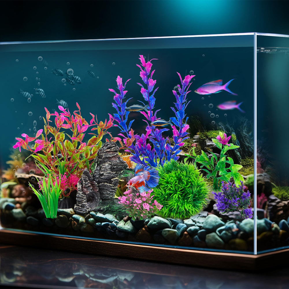 Ameliade aquarium décor base helps secure stems in gravel and keeps layout tidy.
