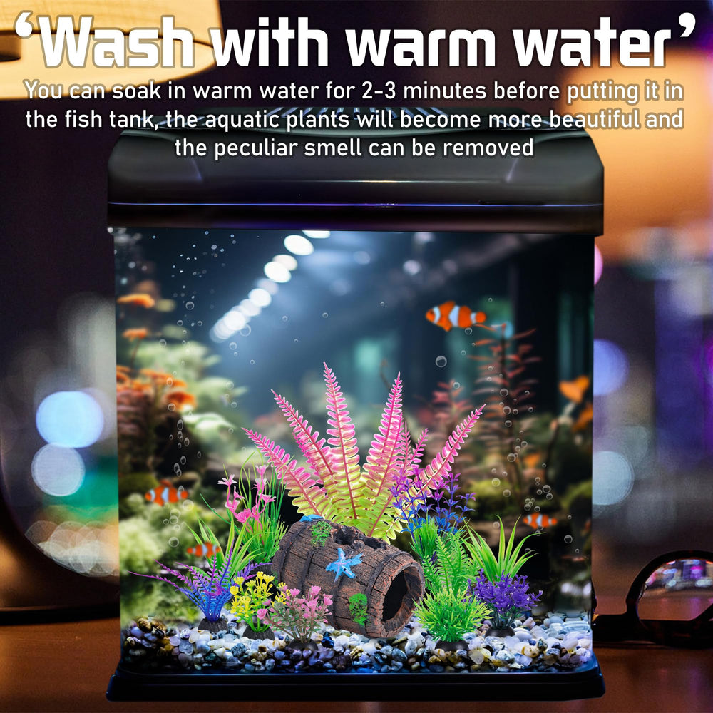 Ameliade aquarium plant soft tips provide gentle structure for nibbling.