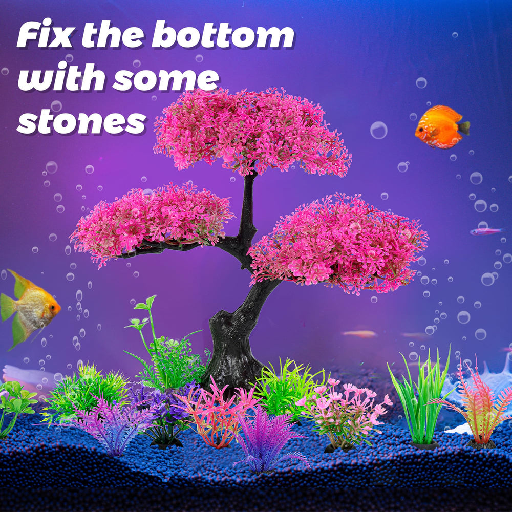 Ameliade betta tank decor supports exploration without pruning.