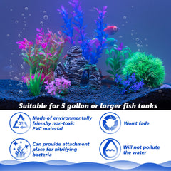 Ameliade medium aquarium plant 1 adds depth and visual interest without maintenance.
