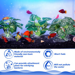 Ameliade silk leaf hammock view adding resting spot for small fish.