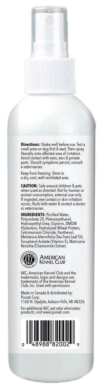 American Kennel Club Naturals Tea Tree Oil Spray two-pack offers non-oily formula for hot spots