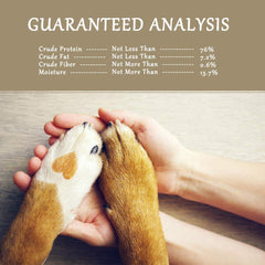 American Paws jerky being sniffed by a dog during training session.