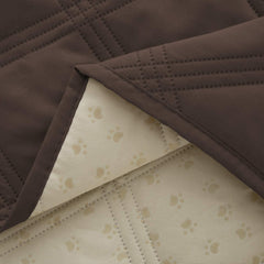 Ameritex dog bed cover waterproof back layer helps protect floors.