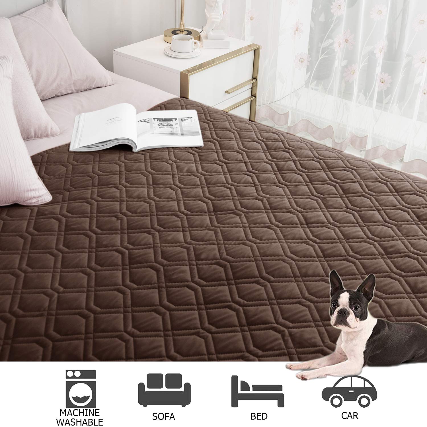 Ameritex fits on couch and bed for seamless living room versatility