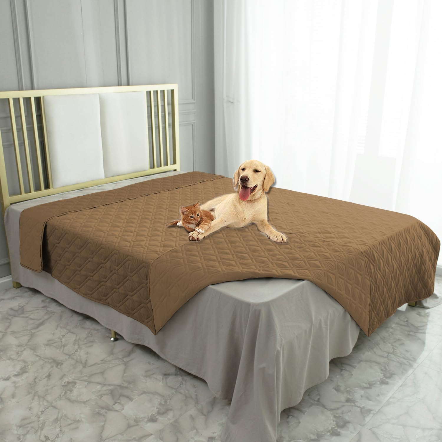 Ameritex large furniture cover suitable for big couches and beds, offering versatile protection.