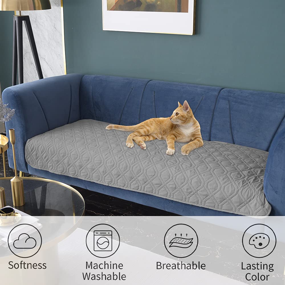 Ameritex machine-washable dog bed cover makes cleanup quick and simple.