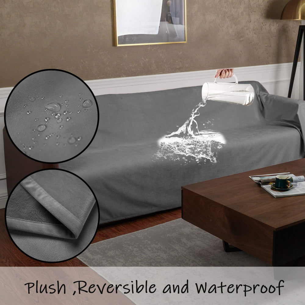Ameritex pet bed blanket coral fleece side adds plush warmth for cozy naps