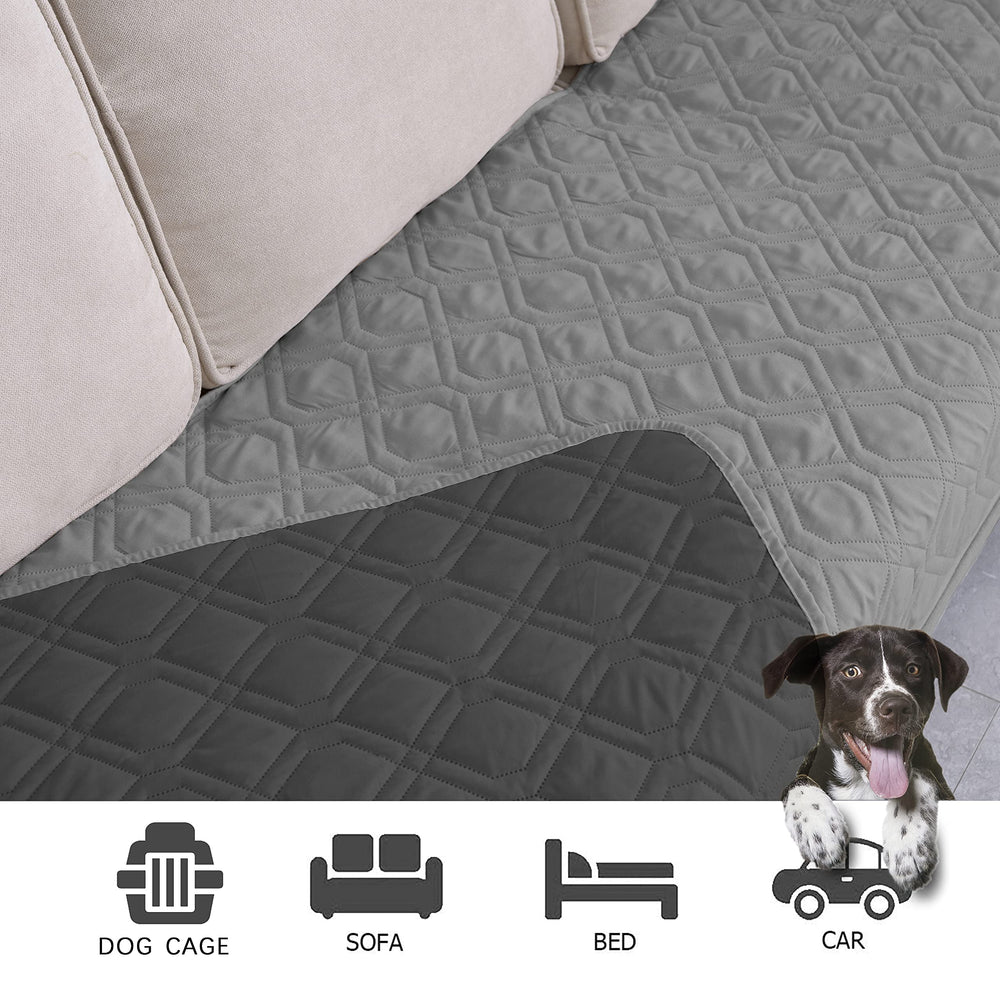 Ameritex soft luxury pet blanket adds cozy comfort for you and pet.