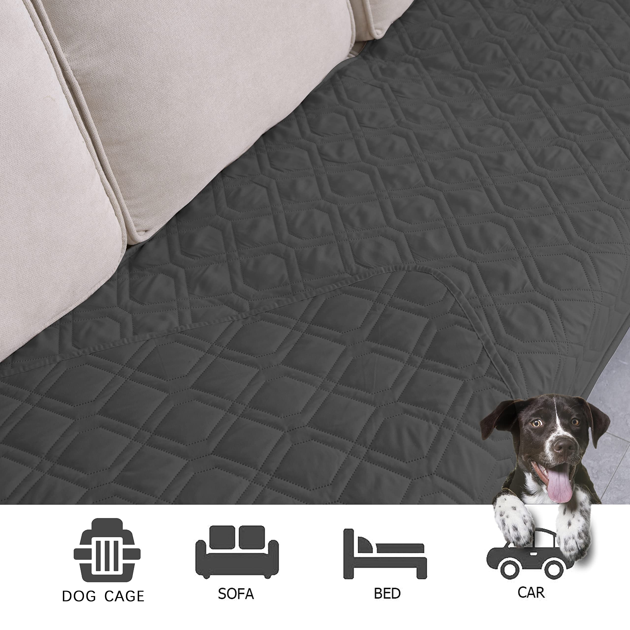 Ameritex microfiber texture detail conveys softness and comfort for pets.