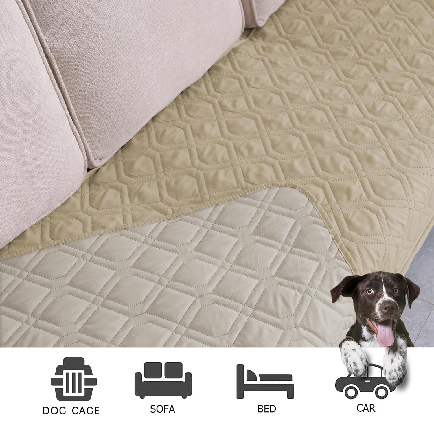 Ameritex waterproof cover being machine washed for easy, low-maintenance care.