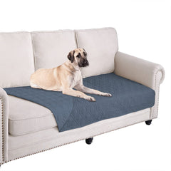 Ameritex waterproof blanket dog bed cover protecting furniture from spills and messes.