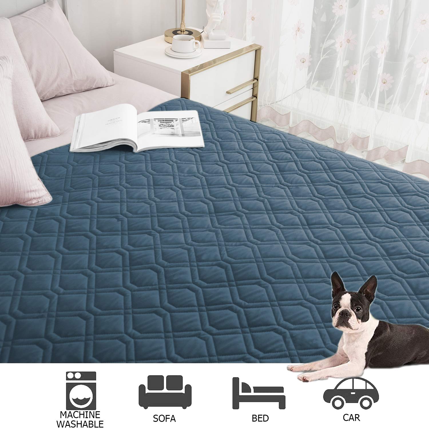 Ameritex blanket closeup soft top texture shows pet friendly comfort
